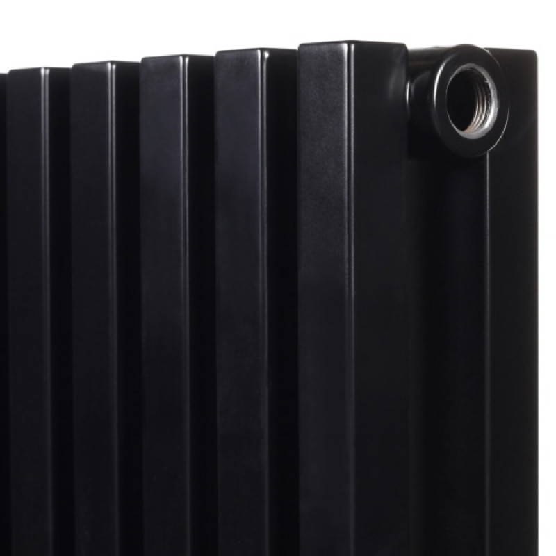 Betatherm Трубчатый радиатор Quantum BQ 2 500X1005 черный (BQ 2050/25 9005M 88)