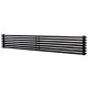 Betatherm Трубчатый радиатор Quantum BQH2 285x1600 черный (BQH 2160/07 9005M 34)
