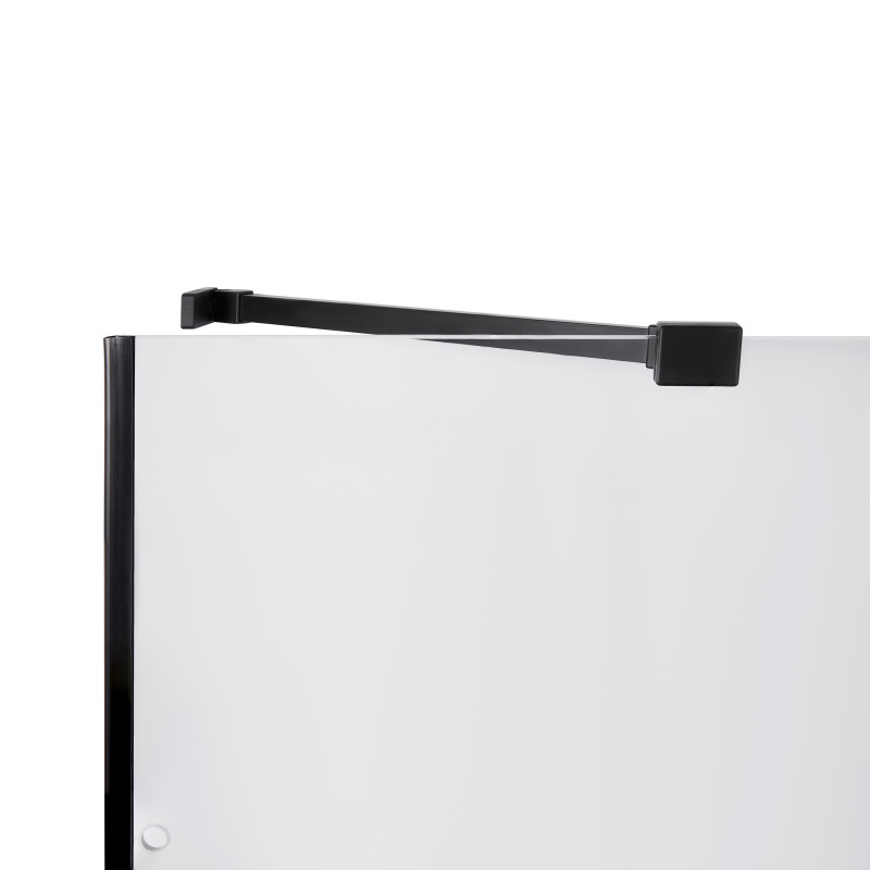 Qtap Душова кабіна Capricorn 120x80 см, скло Clear 6 мм, покриття CalcLess без піддону (CAPBLA10128RC6)