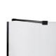 Qtap Душова кабіна Capricorn 120x80 см, скло Clear 6 мм, покриття CalcLess без піддону (CAPBLA10128RC6)