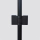 Qtap Душова кабіна Capricorn 120x80 см, скло Clear 6 мм, покриття CalcLess без піддону (CAPBLA10128RC6)