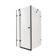 Qtap Душова кабіна Capricorn BLA1099SC6 90x90 см, скло Clear 6 мм, покриття CalcLess без піддону (CAPBLA1099SC6)
