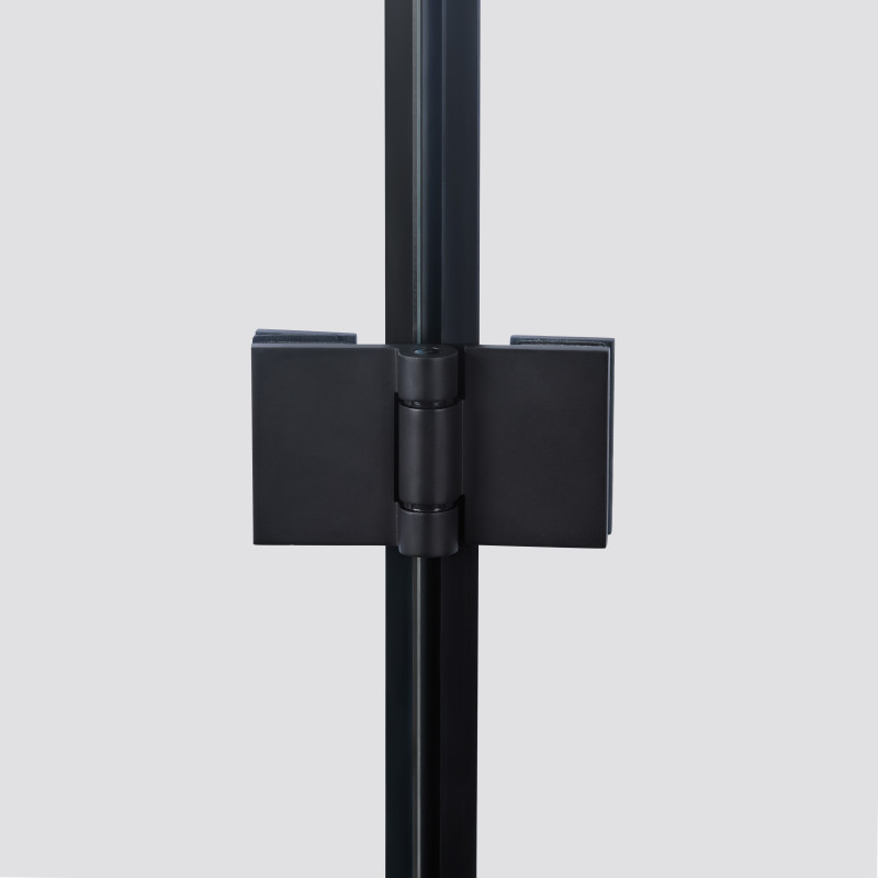 Qtap Душова кабіна Capricorn BLA1099SC6 90x90 см, скло Clear 6 мм, покриття CalcLess без піддону (CAPBLA1099SC6)