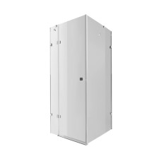 Qtap Душова кабіна CAPRICORN CRM1011SC6 100х100 см, скло Clear 6 мм, CalcLess, без піддону (CAPCRM1011SC6)