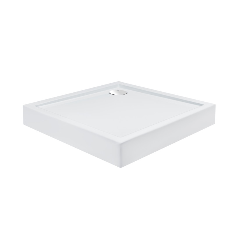 Qtap Набір Душова кабіна Capricorn CRM1011SC6 Clear 2020x1000x1000 мм + піддон Tern 301112 100x100x12 см з сифоном (CAPCRM1011SC6SET)