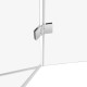 Qtap Душова кабіна Capricorn CRM1018RC6 100х80 см, скло Clear 6 мм, CalcLess, без піддону (CAPCRM1018RC6)