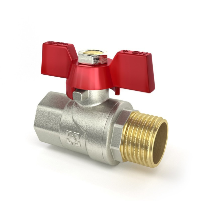 Raftec Кран кульовий RED PN40 ВВ 1/2