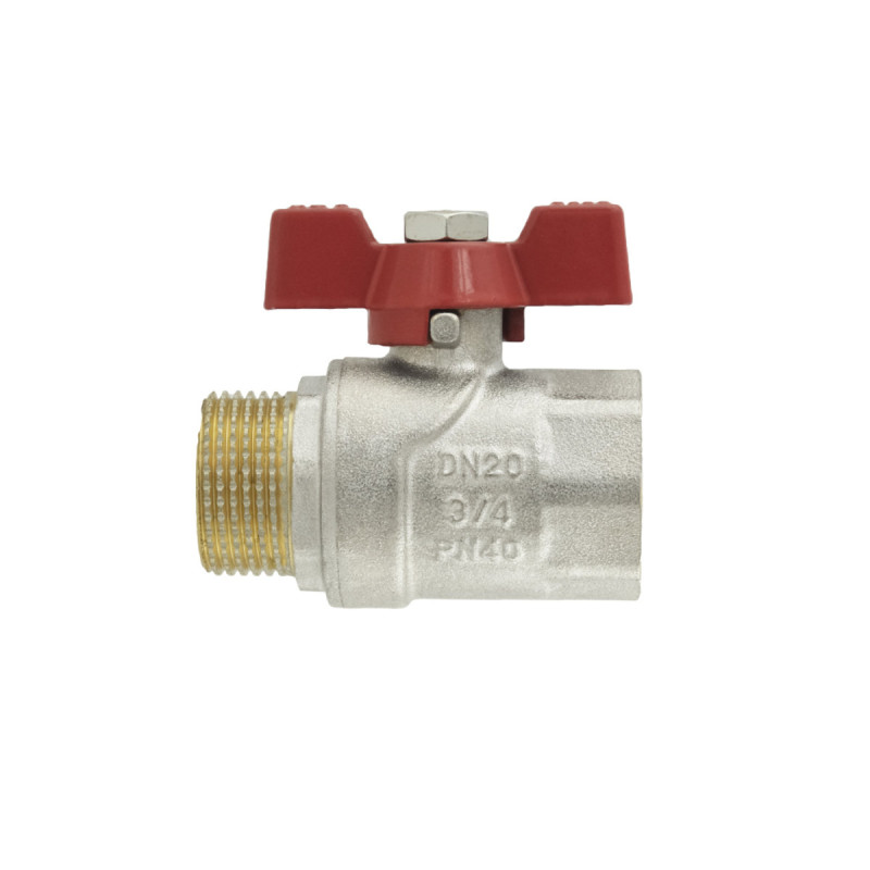 Raftec Кран кульовий RED PN40 ЗВ 3/4