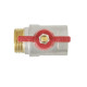 Raftec Кран кульовий RED PN40 ЗВ 1