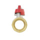Raftec Кран кульовий RED PN40 ЗВ 1
