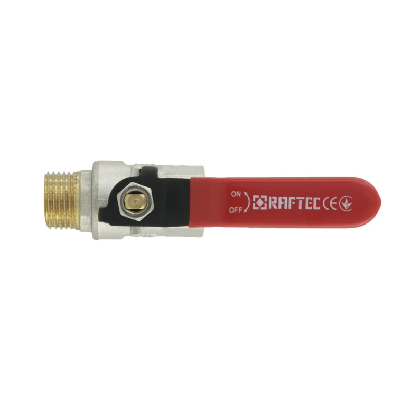 Raftec Кран кульовий RED PN40 ВЗ 1/2