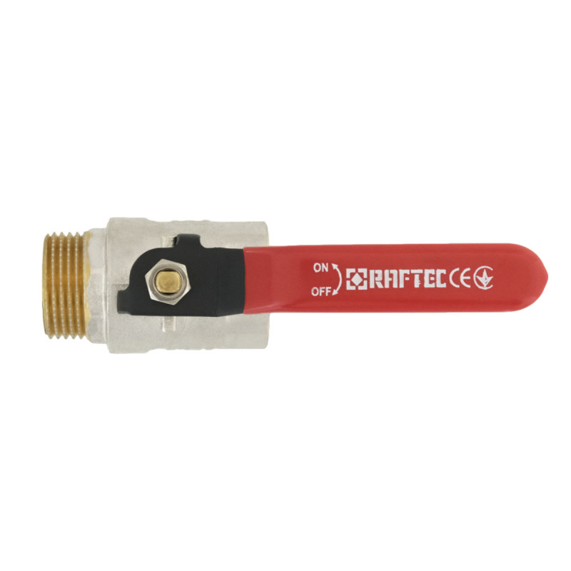 Raftec Кран кульовий RED PN40 ЗВ 1