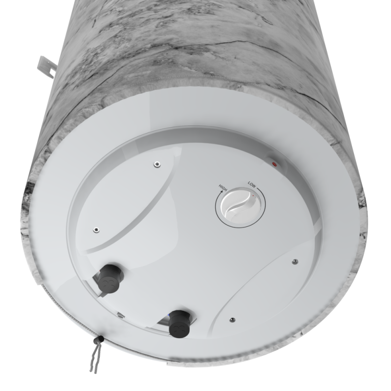 WILLER Декоративний чохол для бойлера EV50DR Optima (Білий мармур / 1055х560мм / 18) (CC560-White-marble)