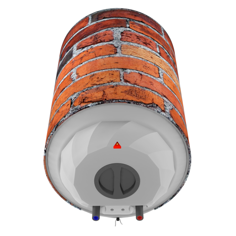 PEONIY Декоративний чохол для бойлера Verona P-EV-80R (Цегла / 1180х650мм / 56) (CC650-Bricks)