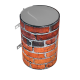 PEONIY Декоративний чохол для бойлера Verona P-EV-80R (Цегла / 1180х650мм / 56) (CC650-Bricks)