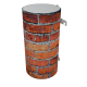 WILLER Декоративний чохол для бойлера EV80DR Optima (Цегла / 1047х810мм / 32) (CC810-Bricks)