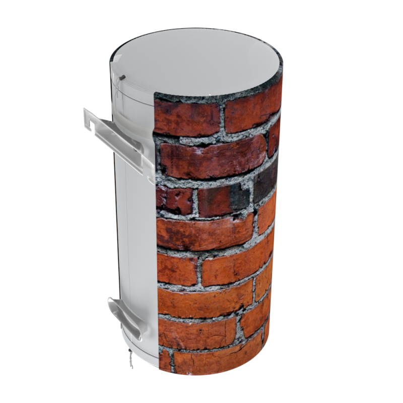 WILLER Декоративний чохол для бойлера EV80DR Optima (Цегла / 1047х810мм / 32) (CC810-Bricks)