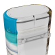 WILLER Декоративний чохол для бойлера IV50DR-Brig (Дівчина на пляжі / 880х860мм / 5) (CC860-Beach-girl)