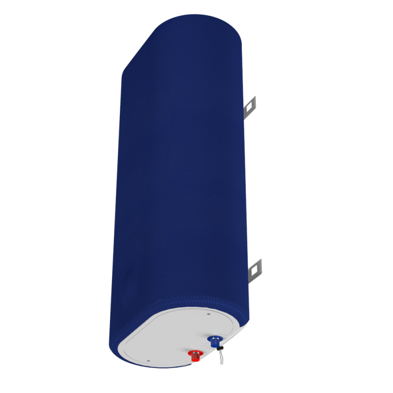 WILLER Декоративний чохол для бойлера IV50DR-Brig (Діагональ синя / 880х860мм / 68-1) (CC860-Cfl-Diagonal)