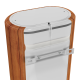 WILLER Декоративный чехол для бойлера IV50DR-Brig (Деревянные рейки; 880*860мм; №6) (CC860-Wooden-pln)