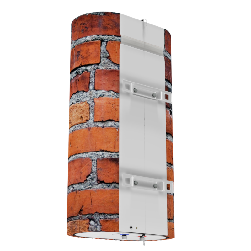 WILLER Декоративний чохол для бойлера EV50DR Grand (Цегла / 927х902мм / 40) (CC902-Bricks)