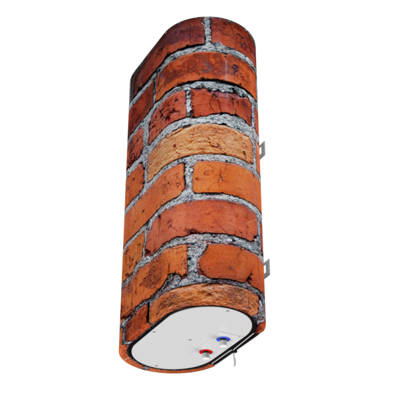 WILLER Декоративний чохол для бойлера EV50DR Grand (Цегла / 927х902мм / 40) (CC902-Bricks)