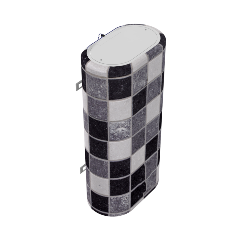 WILLER Декоративний чохол для бойлера IV80DR-Brig (Плитка / 980х985мм / 12) (CC985-Tile)
