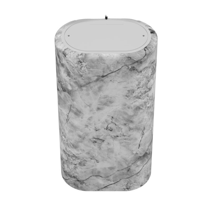 WILLER Декоративний чохол для бойлера IV80DR-Brig (Білий мармур / 980х985мм / 10) (CC985-White-marble)