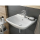 Deante Раковина Avis кераміка, прямокутник, без крила, 425х370х167мм, чаша - 1, підвісна, білий (CDA_6U4W)