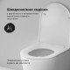 Унітаз підвісний Am.Pm Func , AquaSpin Rimless з сидінням Soft Close дюропласт, CFA1903SC