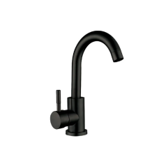Змішувач для умивальника Champion SUS-011-B Black з нерж. сталі SUS304 (кол.чорний) (CH0346)