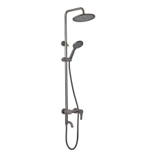 Душова колона із змішувачем Champion SAP-009-J Graphite (нерж. сталь) (CH6165)
