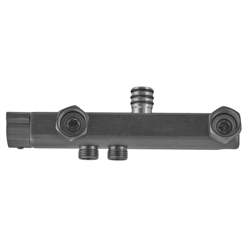 Душевая колонна Armata BCS-009-J Graphite со смесителем с кнопочным переключателем, 4 режима (CH6509)