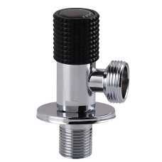 Кран для підключення сантехприладів Champion VAL-14-1/2x3/4 Chrome з нерж. сталі (кол. хром) (CH6570)