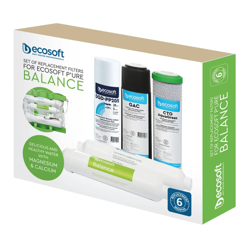 ECOSOFT Комплект картриджів P’URE Balance 6 місяців (CHV5PUREBAL)