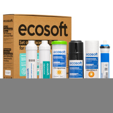 ECOSOFT Комплект картриджів P’URE AquaCalcium Mint 12 місяців (CHV6PUREMAC)