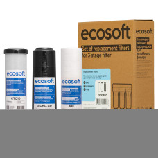 ECOSOFT Комплект картриджів для потрійного фільтра (CMV3ECOSTD)
