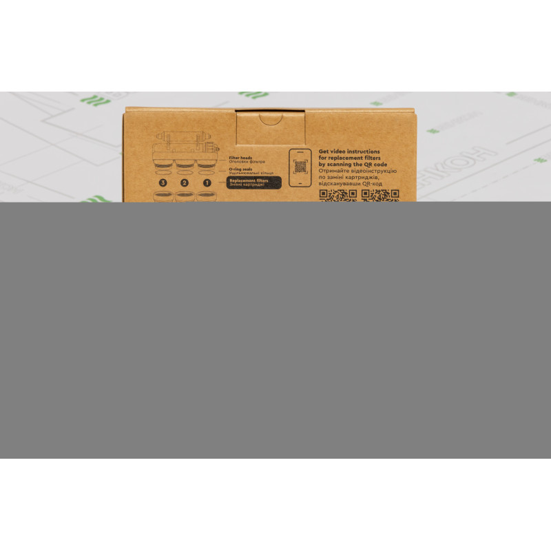 ECOSOFT Комплект картриджів 1-2-3 для фільтрів зворотного осмосу (CPV3ECOSTD)