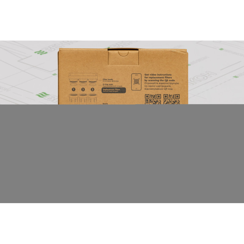ECOSOFT Покращений комплект картриджів для потрійного фільтра (CRV3ECO)