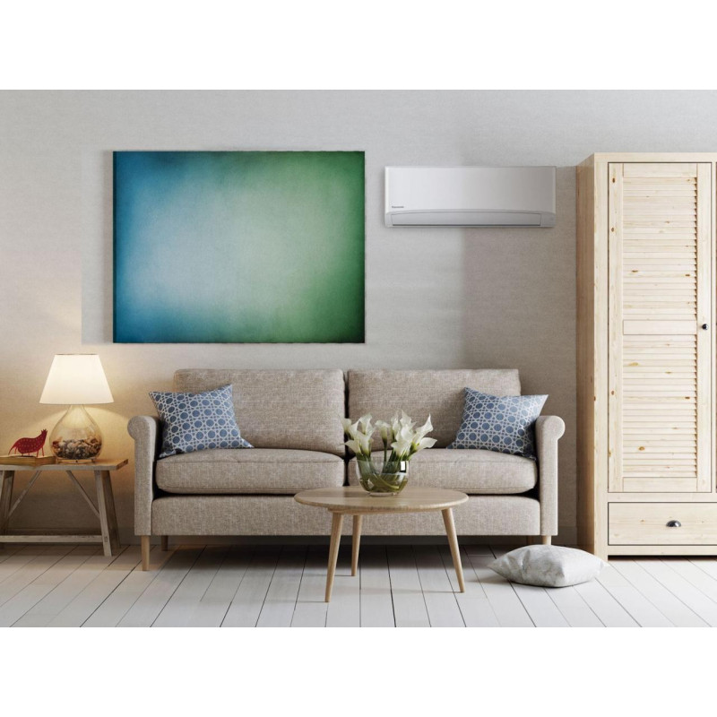 Panasonic Кондиціонер Super Compact CS-TZ50ZKEW/CU-TZ50ZKE, 52 м2, інвертор, A++/A+, до -15°С, Wi-Fi, R32, білий (CS-TZ50ZKEW/CU-TZ50ZKE)