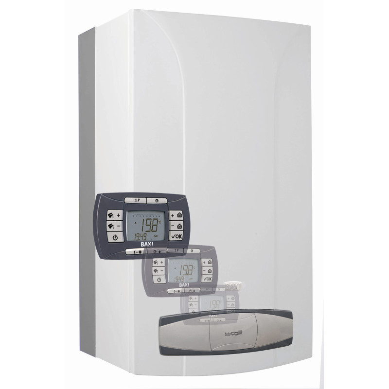 Baxi Двоконтурний газовий димохідний котел LUNA 3 COMFORT 240 i (CSE452243580)