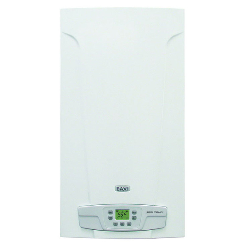 Baxi Двоконтурний газовий димохідний котел ECOFOUR 24 (CSE462243540)