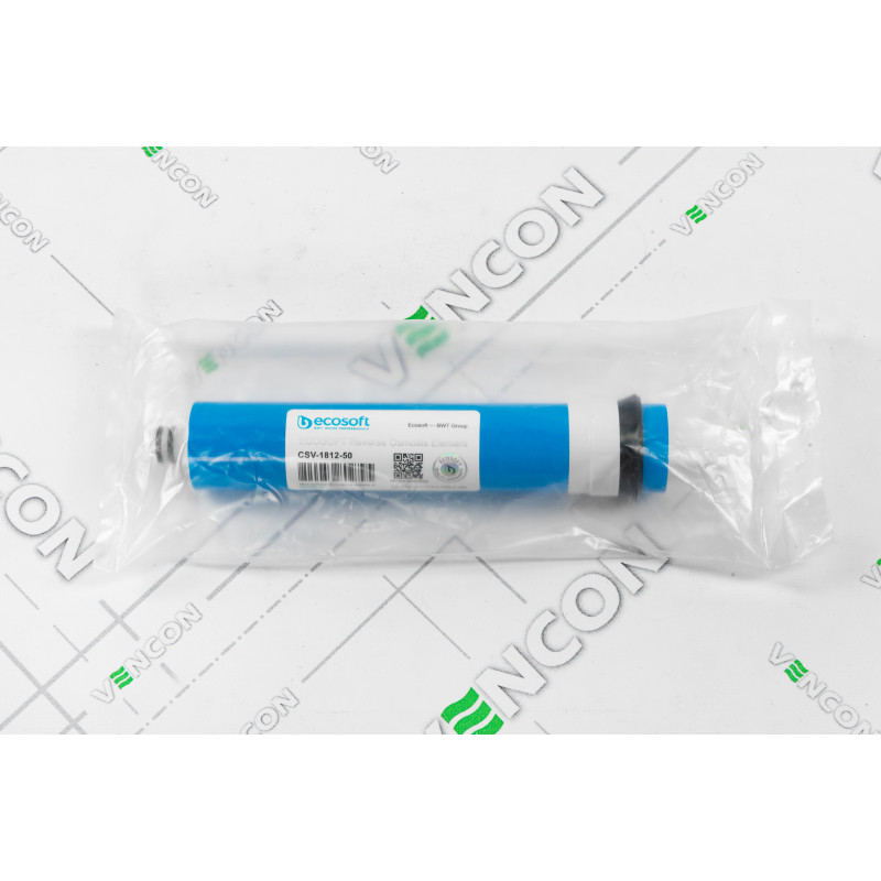 ECOSOFT Мембрана 50GPD для домашніх фільтрів зворотного осмосу (CSV181250ECO)