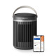 Тепловентилятор Philips Series 3000, 20м2, 2000Вт, електр. упр-ння, керамич.нагрів.елемент, Wi-Fi, темно-сірий (CX3120/01)