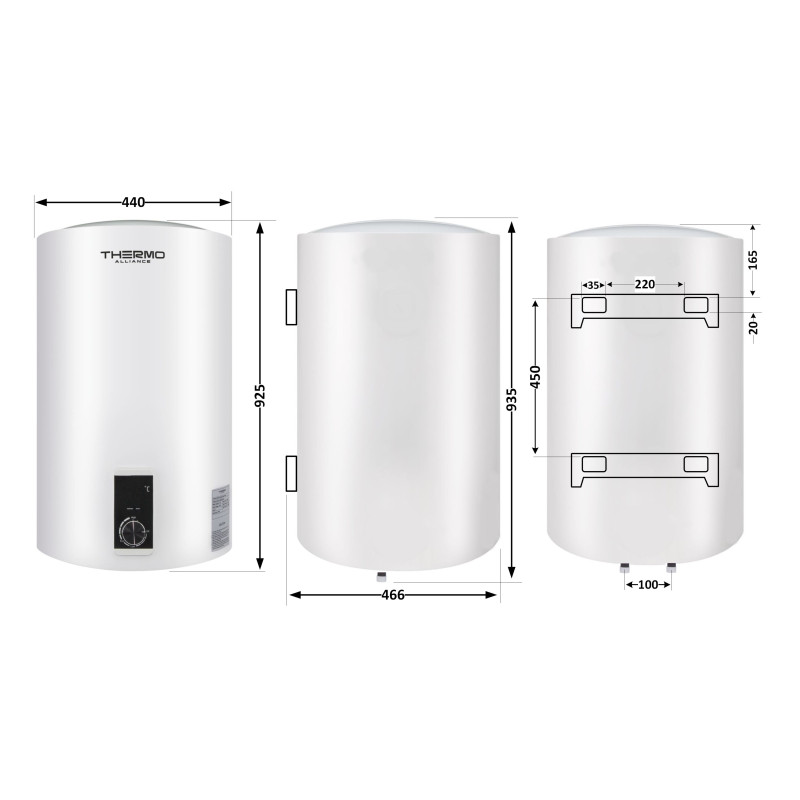 Thermo Alliance Водонагрівач (бойлер) 100 л D100V20J3DK