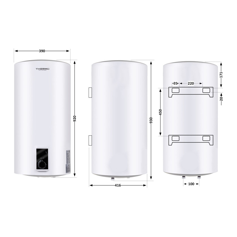 Thermo Alliance Водонагрівач (бойлер) електричний 80 л. D80V20JD2K (D80V20JD2K)