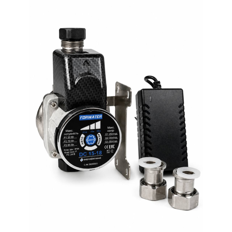 FORWATER насосы DC15-18 FORWATER насос повышенного давления (H=18м, Q=30л/мин) {1} (DC15-18)