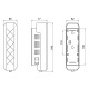 Qtap Диспенсер для мила Pohodli DM350WP1 White (Pobut)