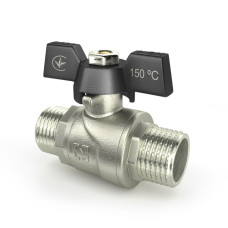 Raftec Кран кульовий BLACK DN15 ЗЗ 1/2’’ метелик DRB1111