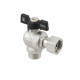 Raftec Кран кутовий з накидною гайкою PN40 ВЗ 1/2